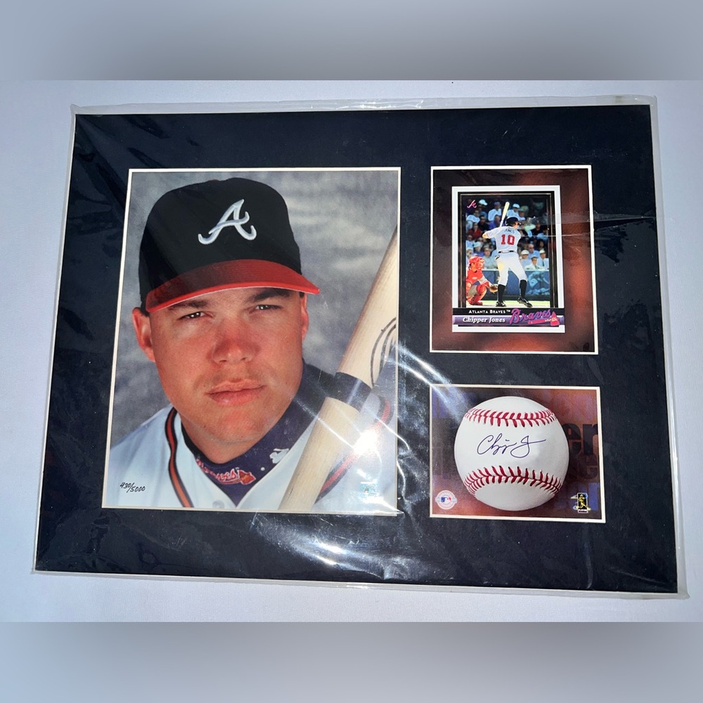 Chipper Jones MLB 2003 Toon Art Limited Edition Numbered Collectible